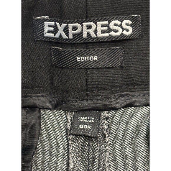 Express Editor Women's Gray Ankle Pants - Picture 4 of 7